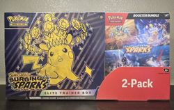 Costco Pokemon Surging Sparks Elite Trainer Box + Booster Bundle - Image 1
