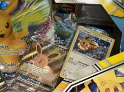 POKEMON TCG PIKACHU-GX & EEVEE-GX SPECIAL COLLECTION BOX FACTORY SEALED - Image 5