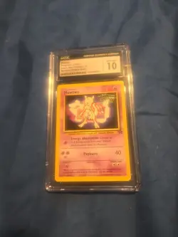 CGC GEM MINT 10 Mewtwo 1999 Black Star Promos 3 Pokemon TCG Mewtwo Strikes Back - Image 2