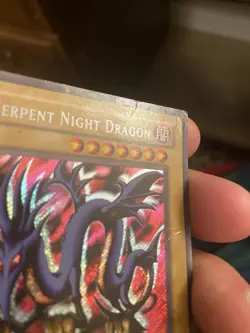 Serpent Night Dragon - MRL-103 - Secret Rare - Unlimited - Damaged Yugioh - Image 4