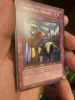 Imperial Order - PSV-104 - Secret Rare - Unlimited - MP Yugioh - Image 5