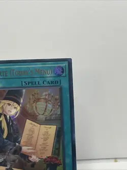 *** VOICI LA CARTE (TODAY'S MENU) *** 1ST EDITION ULTRA RARE WISU-EN036 YUGIOH! - Image 3