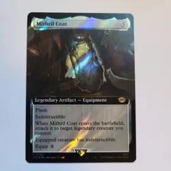 Magic the Gathering - Mithril Coat (Surge Foil,Extended) - Lord of the Rings NM - Image 1