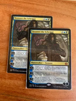 [1x] Tezzeret the Schemer LP English Aether Revolt MTG Magic the Gathering - Image 1