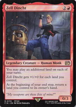 Zell Dincht Final Fantasy Regular - Image 1