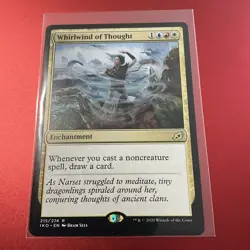 Magic the Gathering Whirlwind of Thought Tarkir: Dragonstorm Commander MTG NM - Image 1