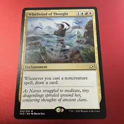 Magic the Gathering Whirlwind of Thought Tarkir: Dragonstorm Commander MTG NM - Image 2