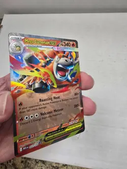 Mega Camerupt EX 022/132 Mega Evolution Holo Rare Pokemon TCG Card - NM - Image 2