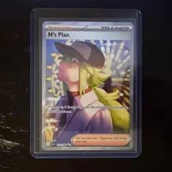 Pokemon TCG ‘N's Plan 170/086’ SIR - Black Bolt - English - Image 3