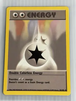 Pokemon TCG Double Colorless Energy Base Set Regular Card 096/102 NM/MINT - Image 2