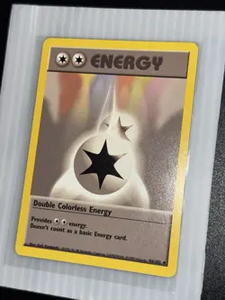 Pokemon TCG Double Colorless Energy Base Set Regular Card 096/102 NM/MINT - Image 5