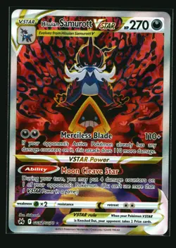 Pokemon TCG - Hisuian Samurott VSTAR Galarian Gallery - Crown Zenith - NM - Image 1