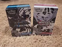 Pokemon Black Bolt and White Flare Booster Bundle Set of 2 Sealed New - Image 1