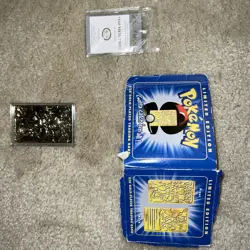 Pokemon 1999 Mewtwo #150 BURGER KING Gold-Plated Card in Protective Case RARE - Image 1