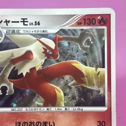 [MP] Blaziken LV.56 DPBP#307 Dp4: Moonlit Pursuit Holo (Japanese) Pokemon TCG - Image 3