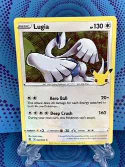 Lugia 022/025 Celebrations Holo Rare Pokemon 25th TCG 2021 NM/Near Mint 🔥🔥🔥 - Image 1