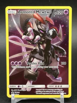 Pokemon TCG Armored Mewtwo SM228 Sun & Moon Promo NM - Image 1