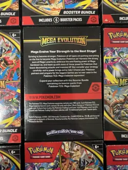 Pokemon Mega Evolution Booster Bundle Factory Sealed Lot Of 25 - Image 2