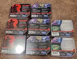 Pokemon Assorted Complete Set Tins Factory Sealed Lot of 8 (40 Boosters) - Image 2