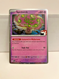 Spiritomb 089/193 Holo Pokemon Prize Pack Series 4 Promo Pokemon Card - Image 1