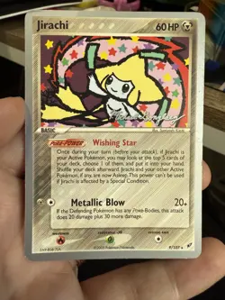 Jirachi - 9/107 - Pokemon 2005 World Championships - Rare - Michael Gonzalez - Image 1