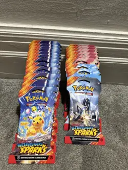 Pokemon Surging Sparks Booster Box Display 36 Packs English Card Sealed New SV08 - Image 3