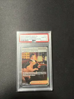 Pokemon TCG Giovanni's Charisma 204/165 -151 Special Illustration Rare PSA 10 - Image 1