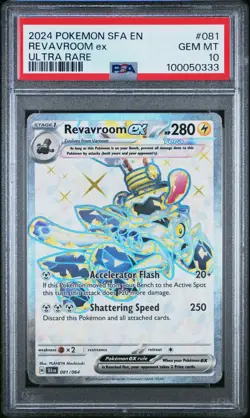 PSA 10 GEM MINT Revavroom 081/064 POKEMON SV: Shrouded Fable ::SPARKLE:: - Image 1