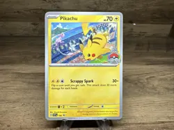 Pikachu SVP 190 World Championships 2024 Promo Pokemon TCG - Image 1