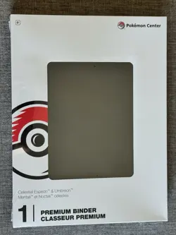 Pokemon Center: Celestial Espeon & Umbreon Premium Binder - IN HAND SEALED - Image 4