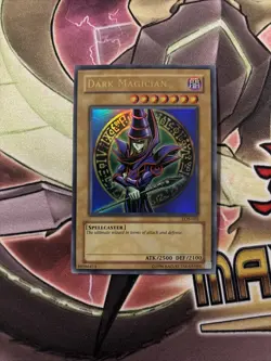 Dark Magician (Asian English) - LOB-005 - Ultra Rare Unlimited VLP - Image 1
