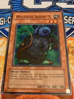 YUGIOH Mystical Sheep #1 TP5-EN016 NEVER PLAYED! - Image 1