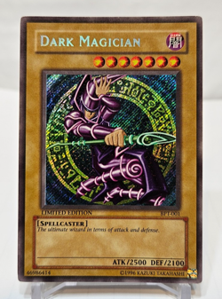 Dark Magician BPT-001 Secret Rare Limited Edition Promo Yugioh 7718 - Image 1