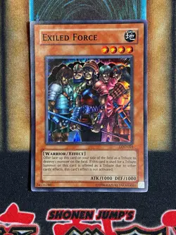 Yugioh Exiled Force LOD-023 Super Rare Original Print LP - Image 1