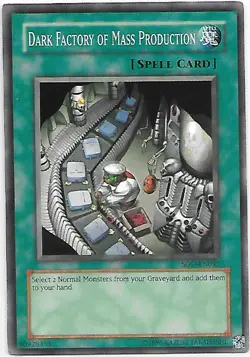DARK FACTORY OF MASS PRODUCTION SOD-EN037 Yu Gi OH! Card NM - Image 1