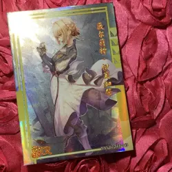 Violet Evergarden Fantasy Waifu Set ACG Girl Holo Goddess Anime Card - Image 1