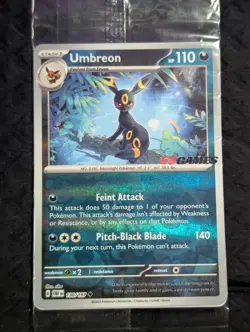Umbreon 130/197 Reverse Holo EB Games Stamped Sealed Promo Pokemon TCG Card - Image 1
