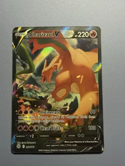 Charizard V Alt Art Brilliant Stars Pokemon Card SWSH 154/172 FA 2022 Near Mint - Image 1