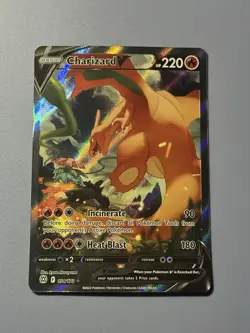 Charizard V Alt Art Brilliant Stars Pokemon Card SWSH 154/172 FA 2022 Near Mint - Image 2