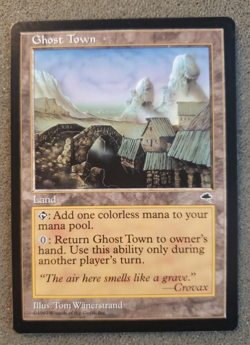 Ghost Town Tempest NM Land Uncommon MAGIC THE GATHERING MTG CARD (DS3D1PG)...... - Image 1