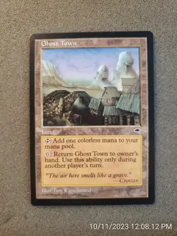 Ghost Town Tempest NM Land Uncommon MAGIC THE GATHERING MTG CARD (DS3D1PG)...... - Image 5
