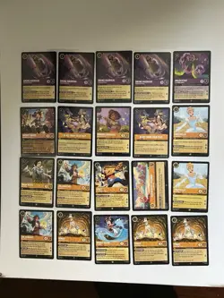 Disney Lorcana Card Lot | 200 Super Rares and Legendary Cards From Sets 1-9 - Image 3