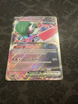Iron Valiant ex 068 Sv: Scarlet & Violet Promo Cards Holo - Image 1
