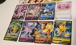 Eevee Evolutions V Pokemon Card Set Pokemon TCG NM Eeveelutions Japanese - Image 2