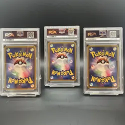 SEQUENTIAL PSA10 Zapdos Moltres Articuno Trainers Magazine JPN Pokemon Card - Image 2