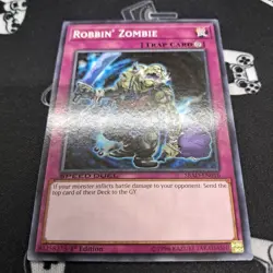 Robbin' Zombie SBAD-EN016 1st Edition NM Near Mint Yu-Gi-Oh! Card - Image 4
