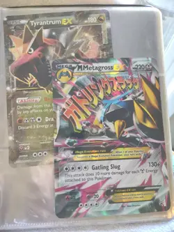 Pokemon Cards & Pokemon Binder w/4 Jumbo Cards 100+ cards Plus Giant Charizard - Image 2