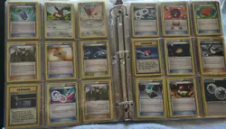Pokemon Cards & Pokemon Binder w/4 Jumbo Cards 100+ cards Plus Giant Charizard - Image 4