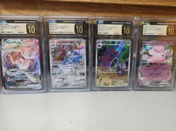 Pokemon 4 Card CGC 10 Pristine Graded Japanese Lot - Image 1