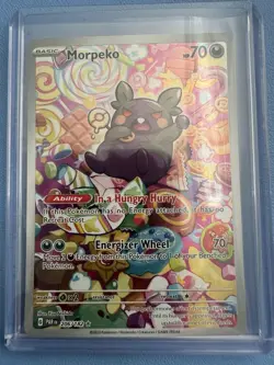 Morpeko 206/182 Illustration Rare - Paradox Rift - pokemon card - Image 1